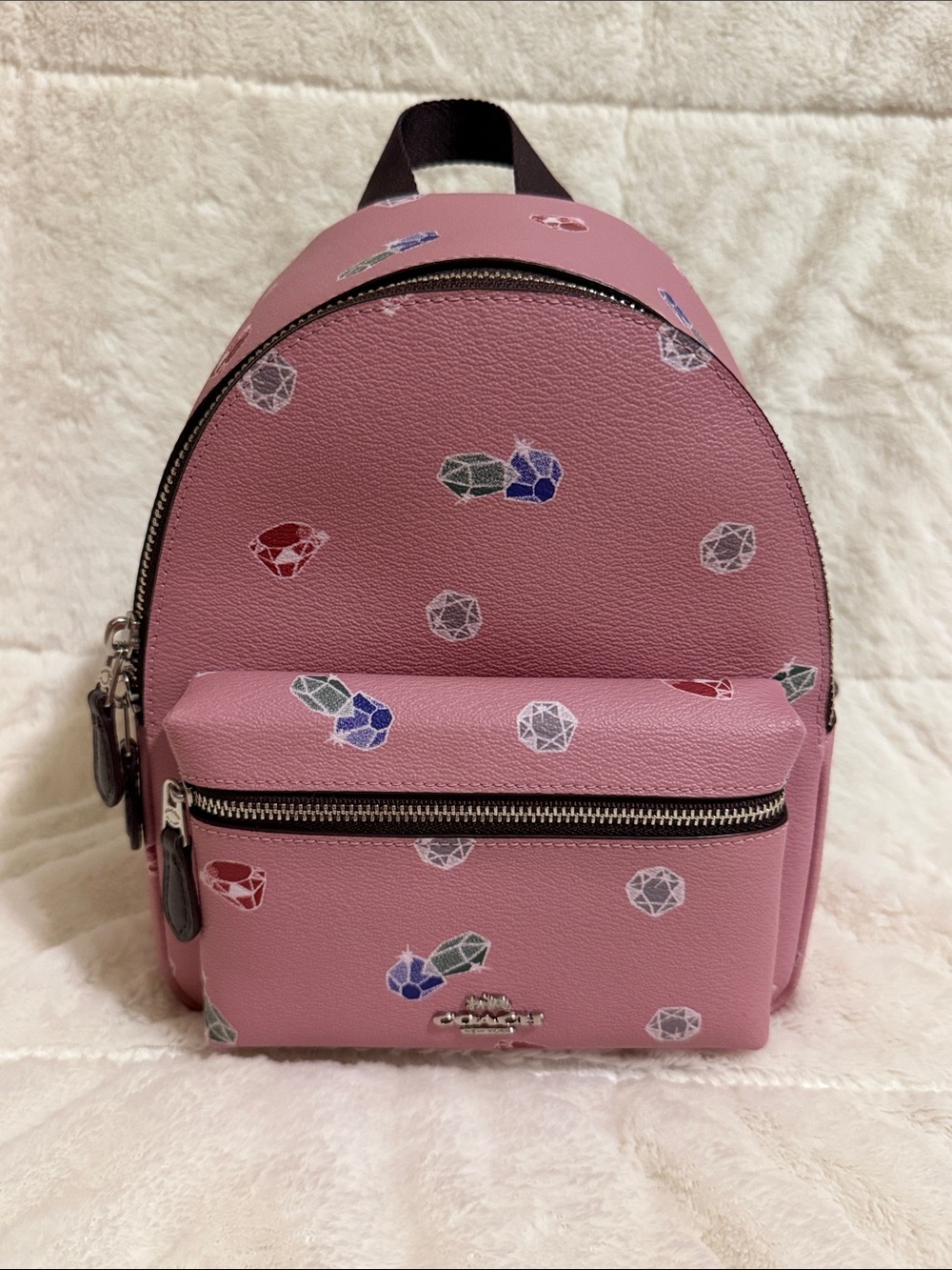 Disney x Coach Snow White Mini Backpack (No. D1981-F72817) - Picture 1 of 6